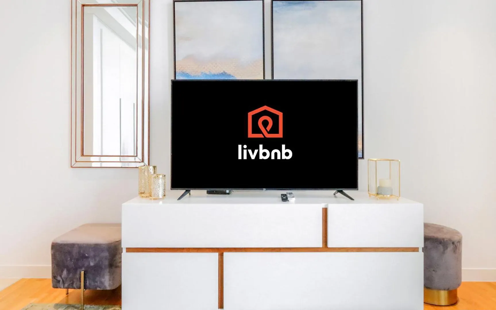 Apartment Livbnb-2Br Suite In Bluewaters With Ain Dubai View