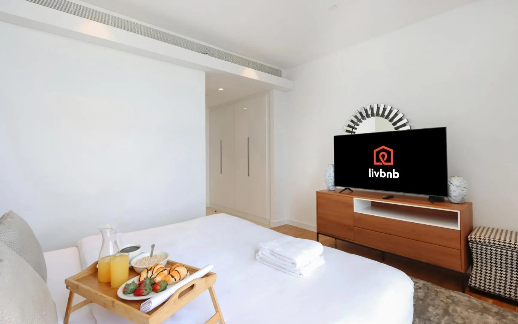 Apartment Livbnb-2Br Suite In Bluewaters With Ain Dubai View