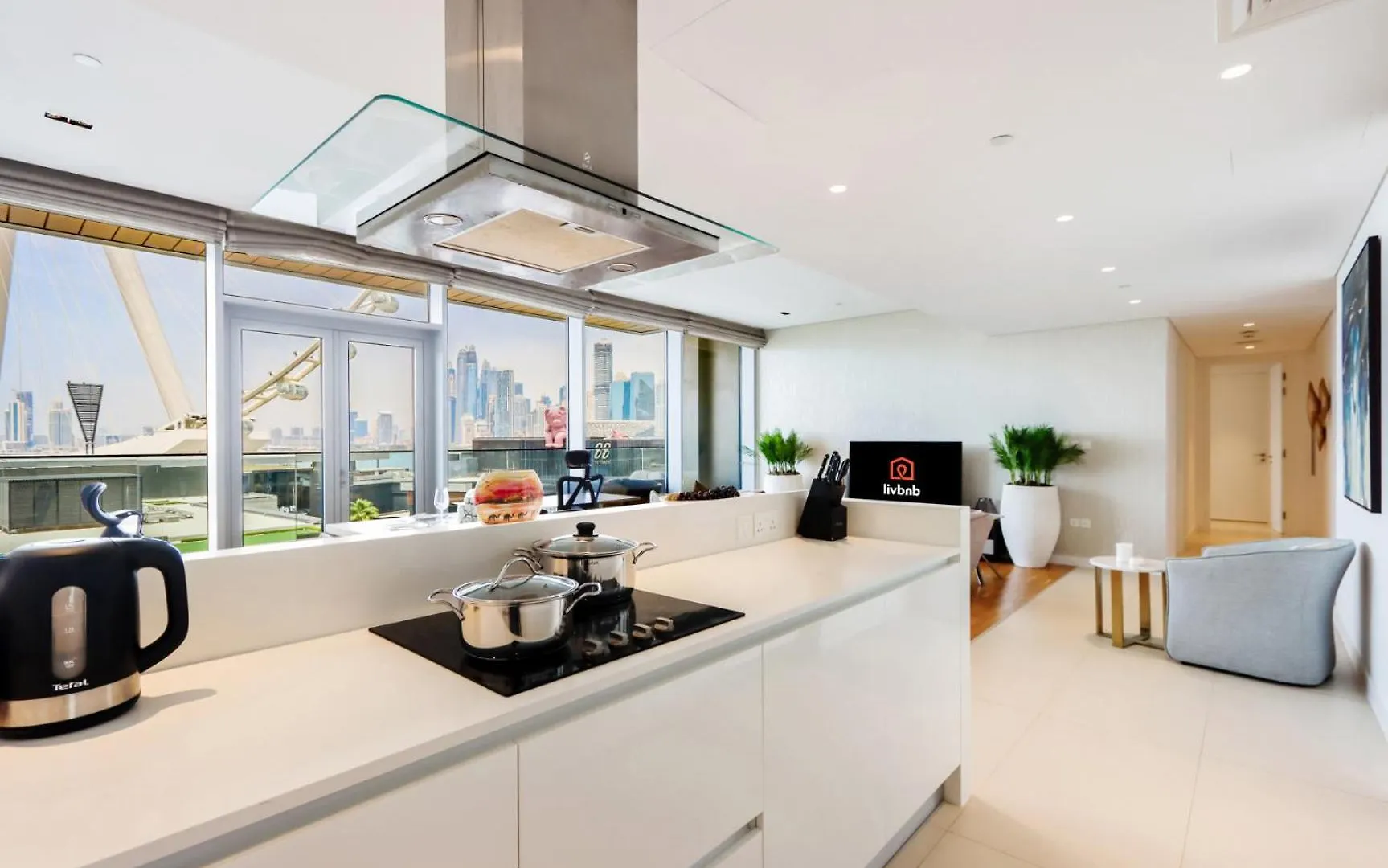 Livbnb-2Br Suite In Bluewaters With Ain Dubai View