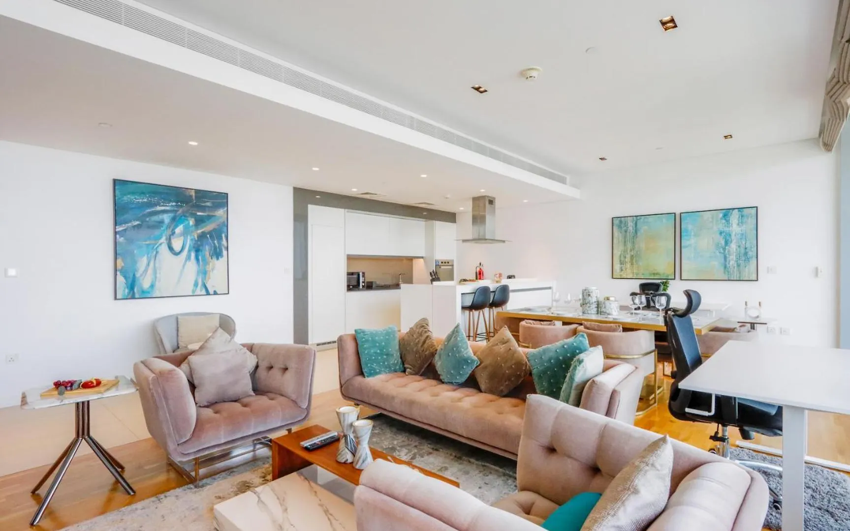 Livbnb-2Br Suite In Bluewaters With Ain Dubai View Apartment