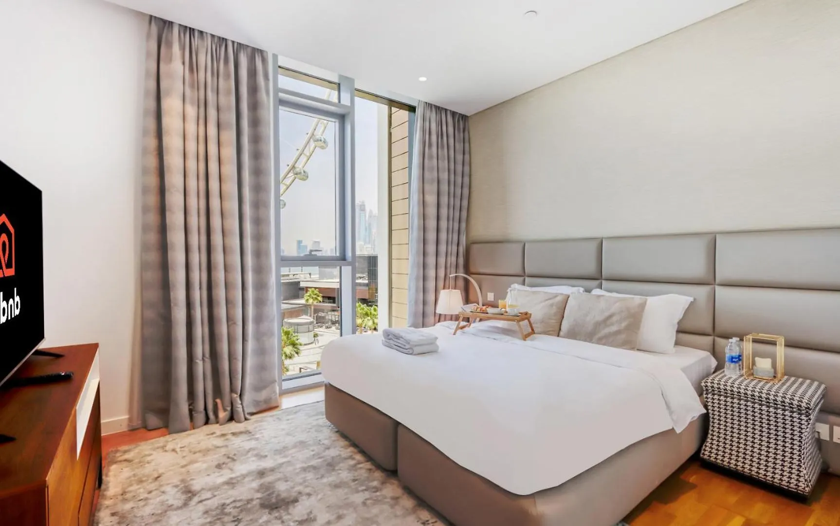 Livbnb-2Br Suite In Bluewaters With Ain Dubai View 0*,