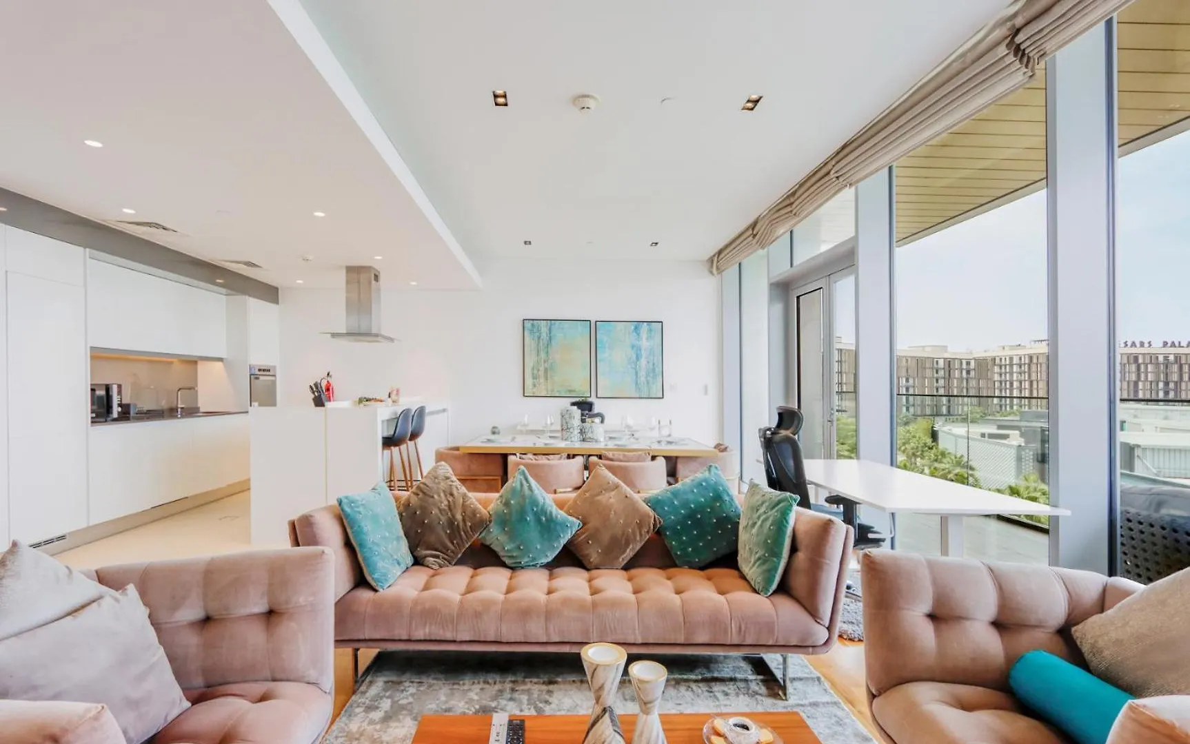 Livbnb-2Br Suite In Bluewaters With Ain Dubai View 0*,